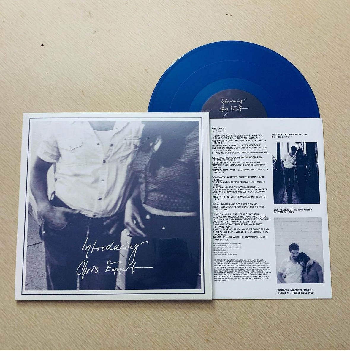 Introducing Chris Emmert EP - Blue Vinyl