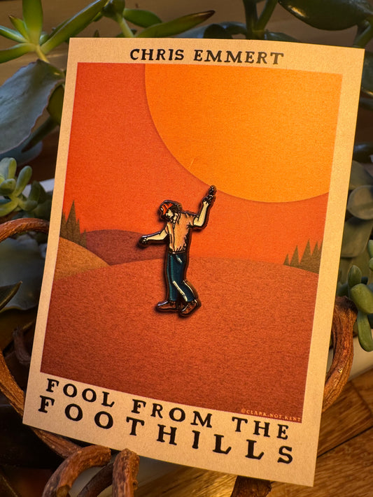 Fool from the Foothills - Enamel Pin